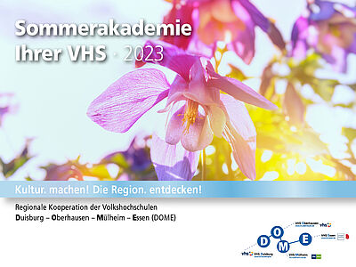Dome Sommerakademie 2023 (Layout: Ilke Koop, ilco design&grafik)
