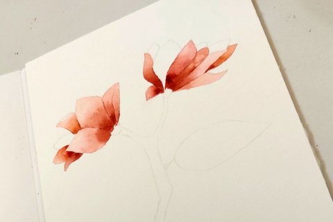 Aquarell (c) Sabine Mocek Aquarell (c) Sabine Mocek
