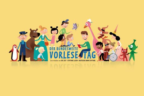 Motiv: Logo Bundesweiter Vorlesetag (c) Gerd Albrecht für DIE ZEIT