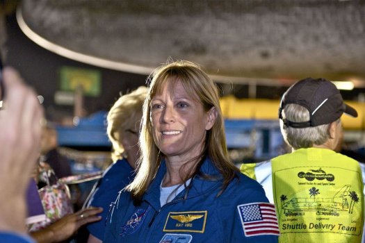 Astronautin Kathryn Hire, Foto: Philip Pilosian / Shutterstock
