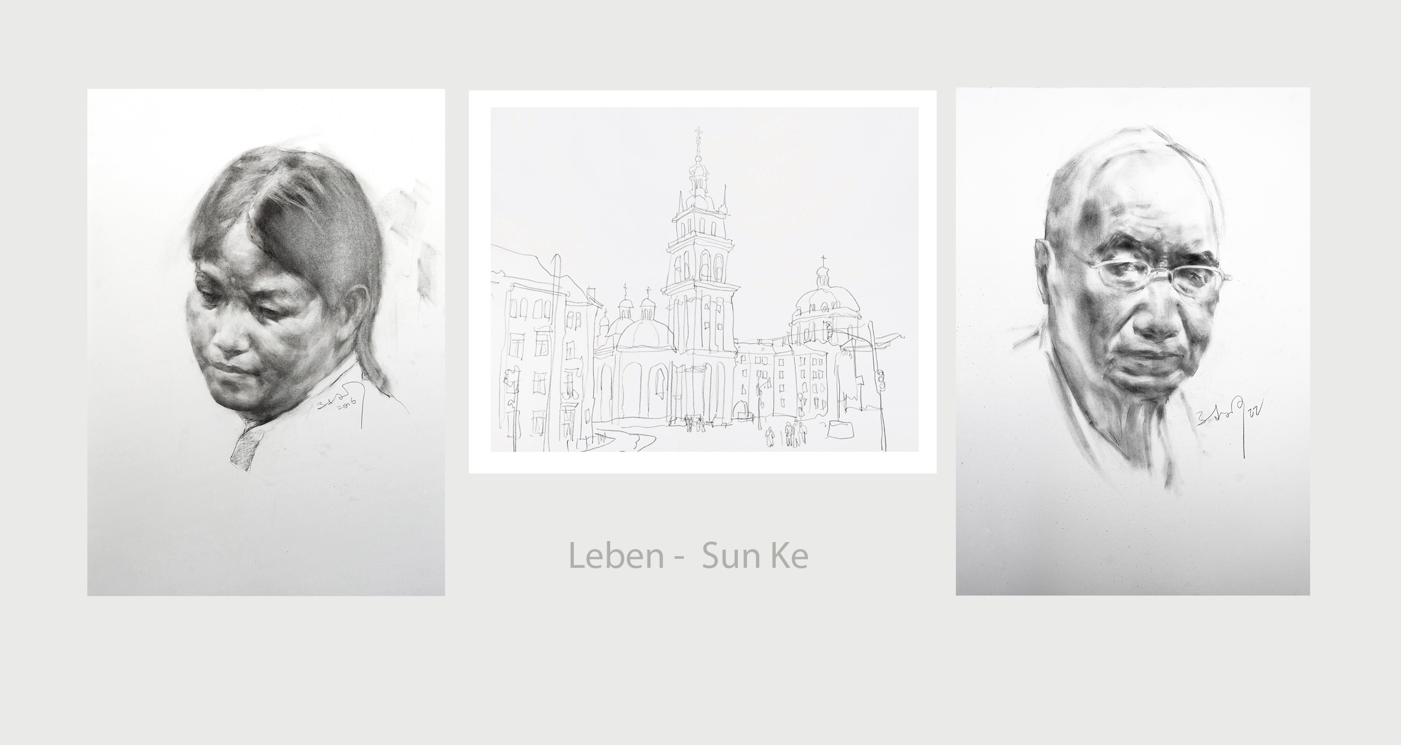 Ausstellung Leben (Abbildungen: Sun Ke)