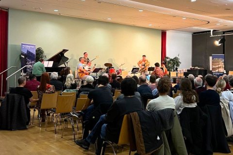 Auftritt der VHS-Jazzcombo.