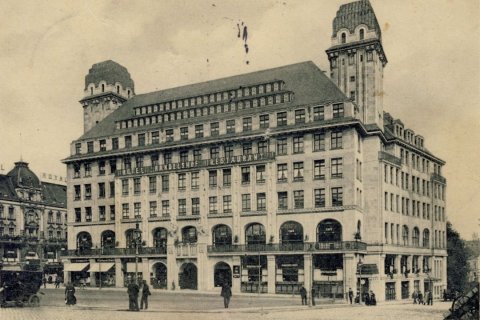 Der Handelshof um das Jahr 1913, Foto: Robert Welzel